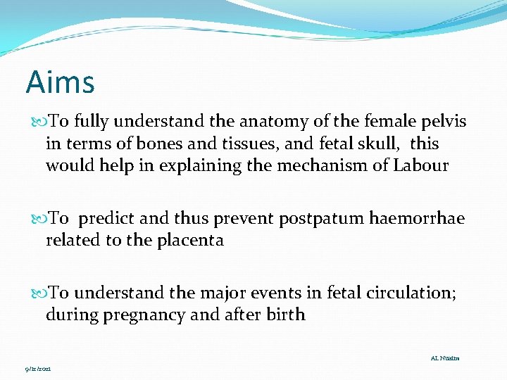 Aims To fully understand the anatomy of the female pelvis in terms of bones