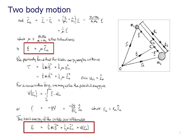 Two body motion 6 