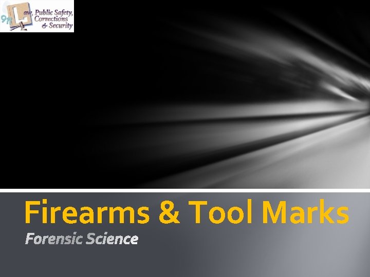 Firearms & Tool Marks Forensic Science 