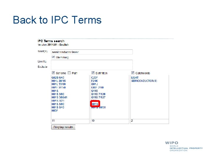 Back to IPC Terms 