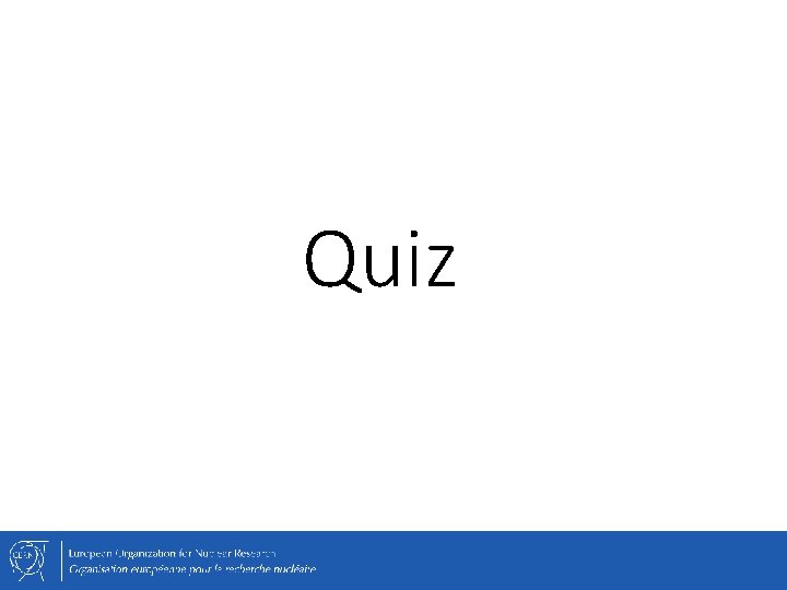 Quiz 