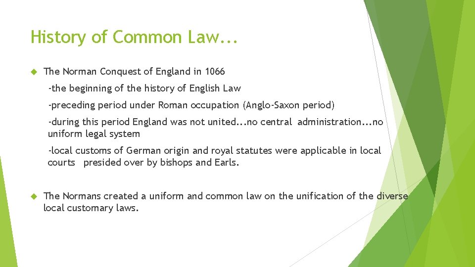 HISTORY AND DEVELOPMENT OF COMMON LAW EQUITY Richard