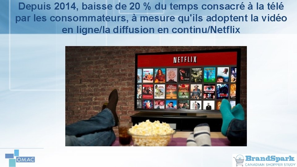 Depuis 2014, baisse de 20 % du temps consacré à la télé par les