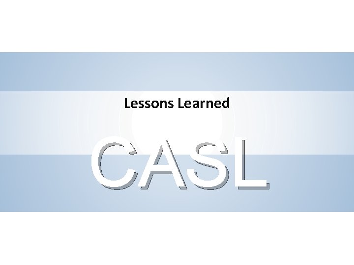 Lessons Learned CASL SLIDE 31 STIKEMAN ELLIOTT LLP 