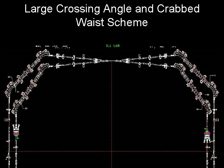 Large Crossing Angle and Crabbed Waist Scheme 