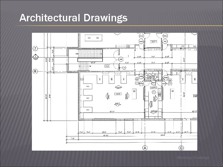 Architectural Drawings Working Drawings 