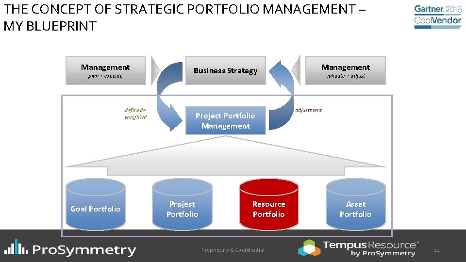 THE CONCEPT OF STRATEGIC PORTFOLIO MANAGEMENT – MY BLUEPRINT Management plan + execute defined+