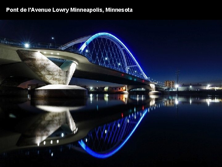 Pont de l'Avenue Lowry Minneapolis, Minnesota 