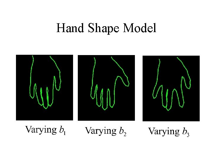 Hand Shape Model Hand Shape Model