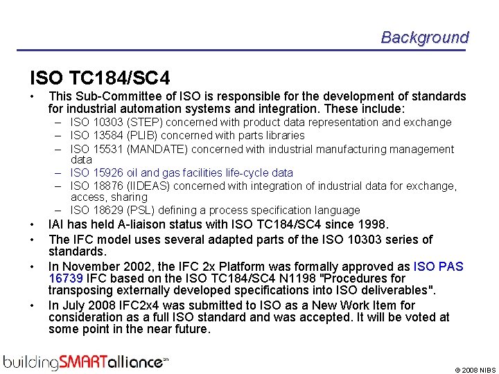 S 608 Developing Guidelines for Determining When to