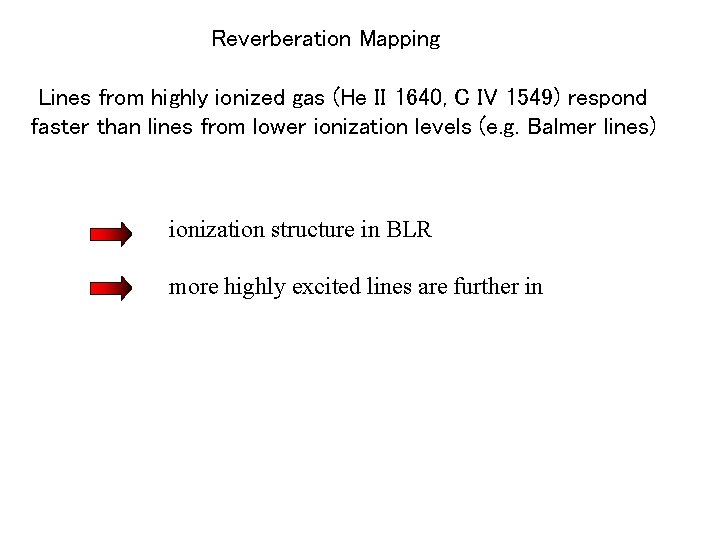 Reverberation Mapping Lines from highly ionized gas (He II 1640, C IV 1549) respond