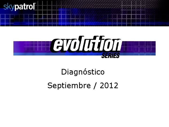 Diagnóstico Septiembre / 2012 
