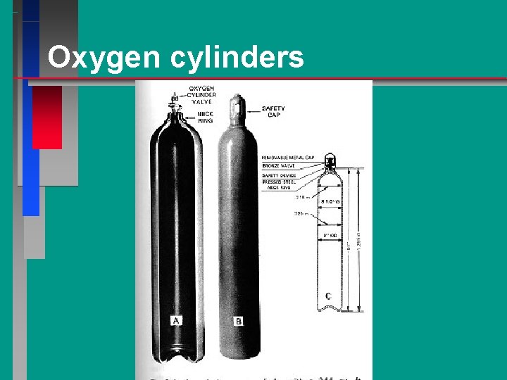 Oxygen cylinders 