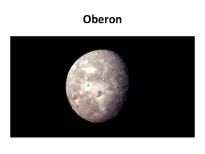 Oberon 