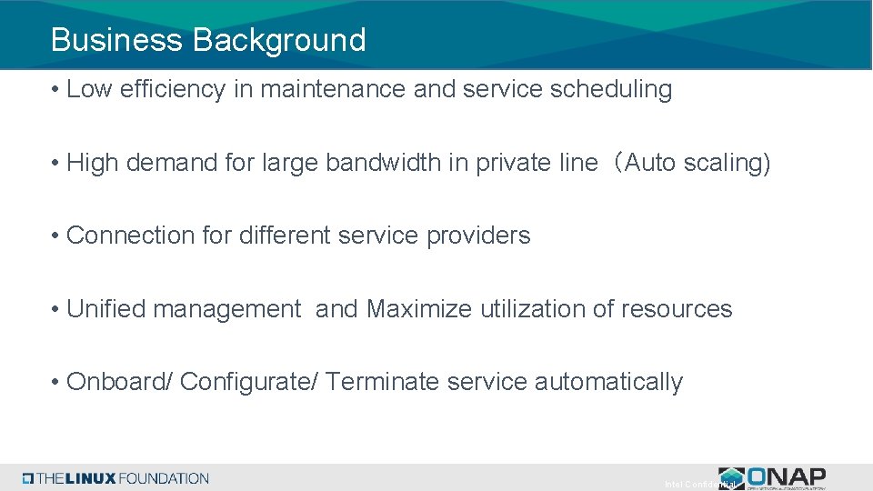 Business Background • Low efficiency in maintenance and service scheduling • High demand for