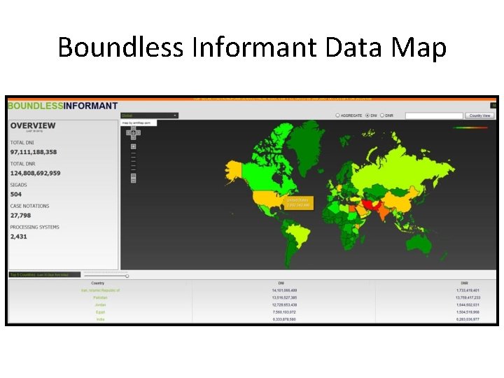Boundless Informant Data Map 
