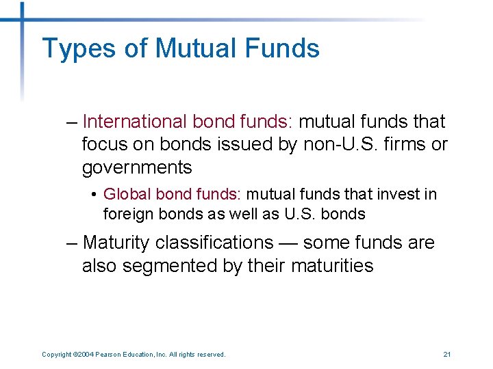 Types of Mutual Funds – International bond funds: mutual funds that focus on bonds