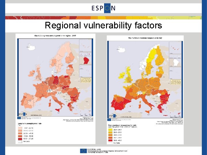 Regional vulnerability factors 