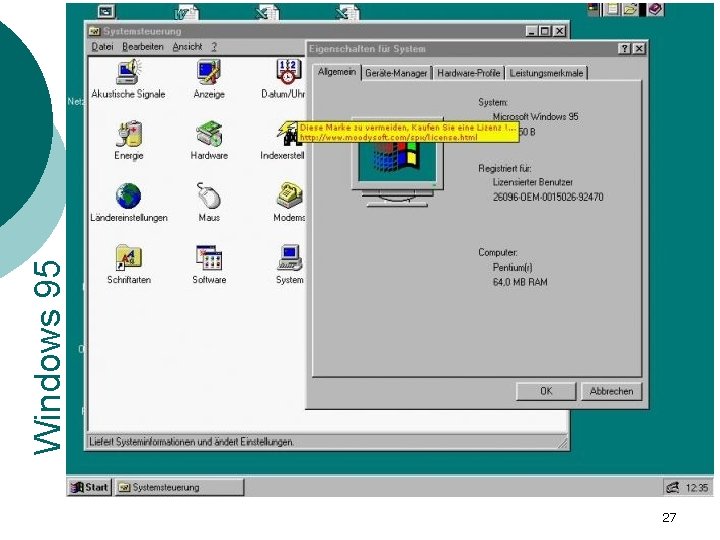 27 Windows 95 