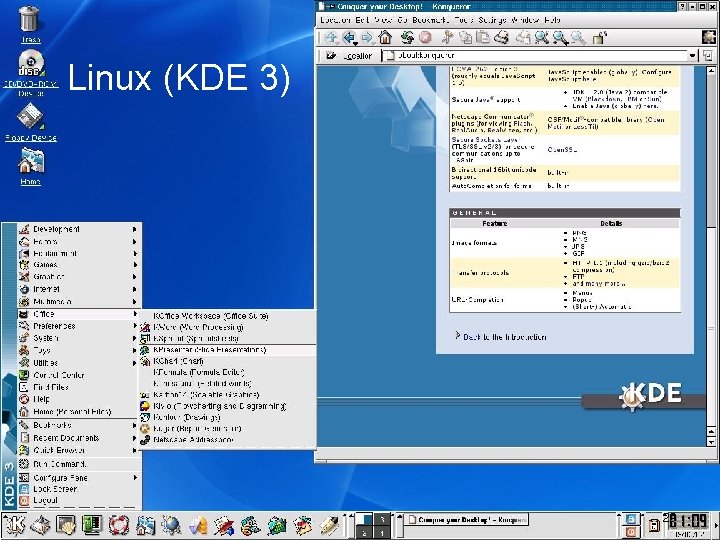 Linux (KDE 3) 29 