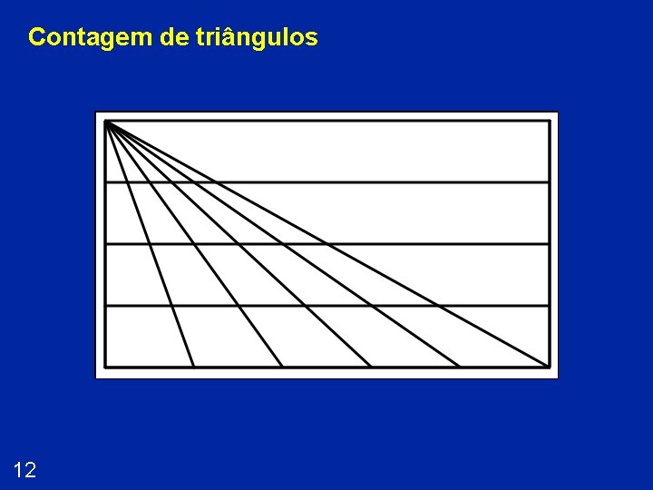 Contagem de triângulos 12 