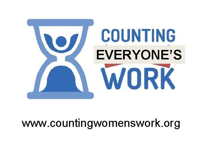 EVERYONE’S www. countingwomenswork. org 