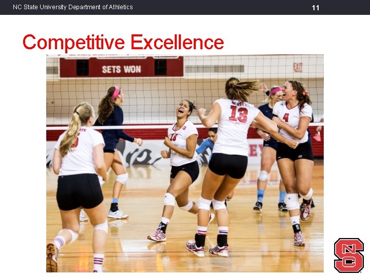 NC State University Department of Athletics Competitive Excellence 11 