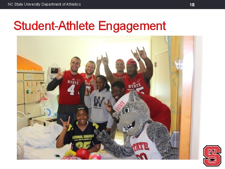 NC State University Department of Athletics Student-Athlete Engagement 18 