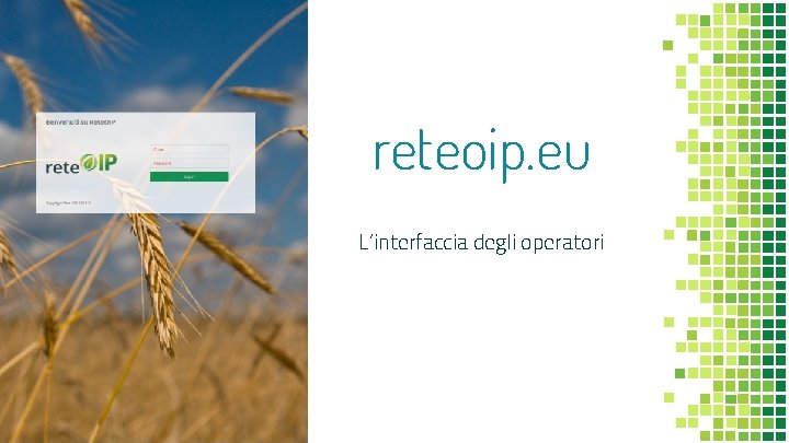 reteoip. eu L’interfaccia degli operatori 6 