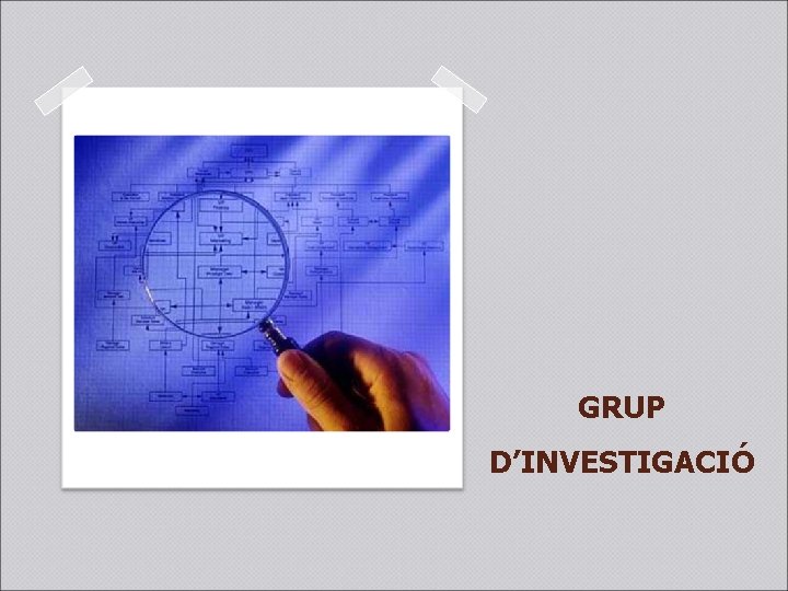 GRUP D’INVESTIGACIÓ 