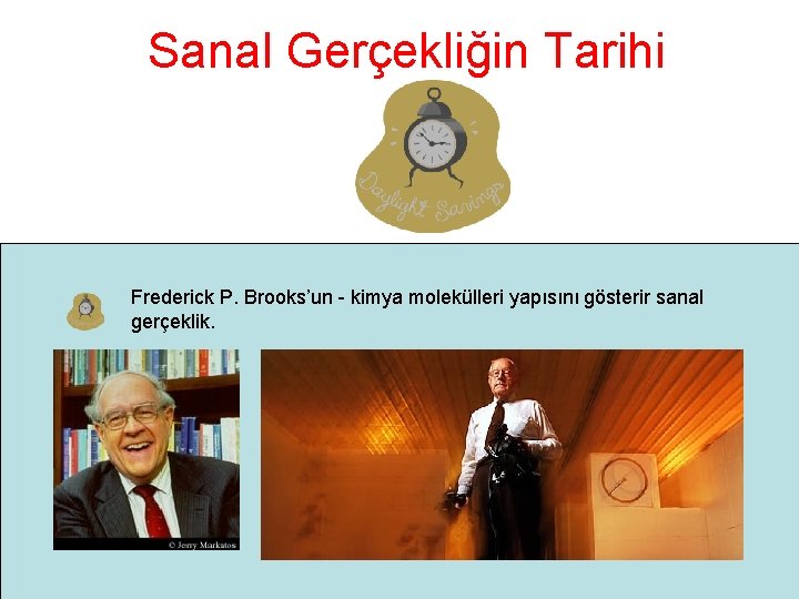 Sanal Gerçekliğin Tarihi Frederick P. Brooks’un - kimya molekülleri yapısını gösterir sanal gerçeklik. 