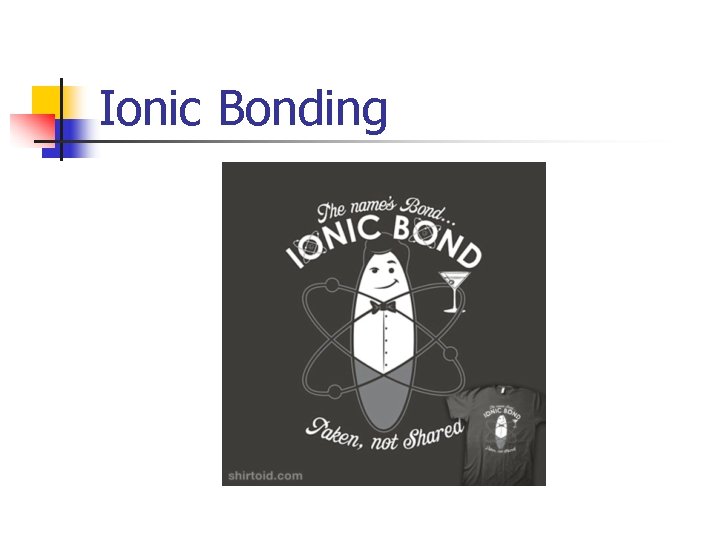 Ionic Bonding 