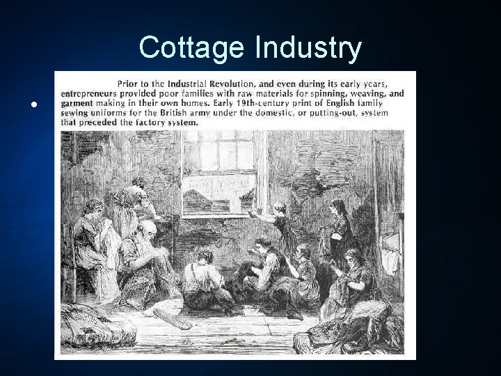 Cottage Industry • 