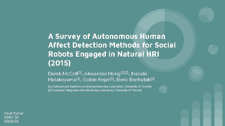A Survey of Autonomous Human Affect Detection Methods for Social Robots Engaged in Natural