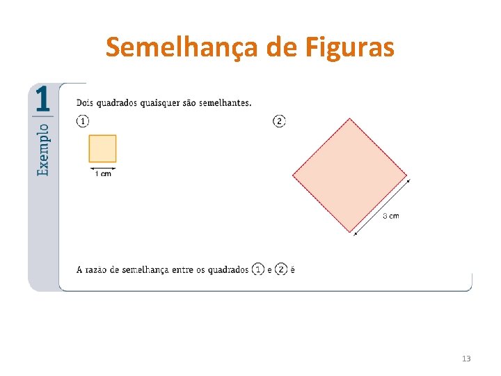 Semelhança de Figuras 13 