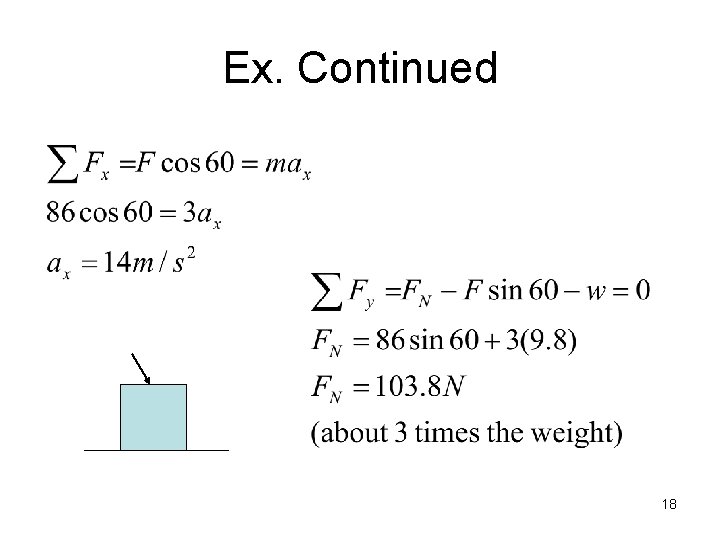 Ex. Continued 18 