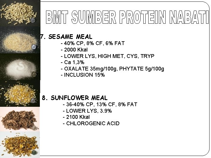 Bahan Pakan Ternak Klasifikasi Bahan Pakan Ternak Energi