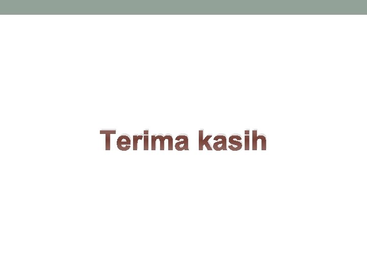 Terima kasih 