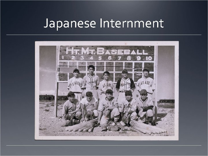 Japanese Internment 