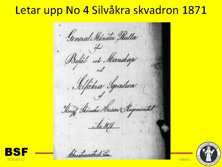 Letar upp No 4 Silvåkra skvadron 1871 BSF 2021 -09 -12 Sida 51 