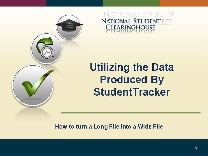 Utilizing the Data Produced By Student. Tracker How to turn a Long File into