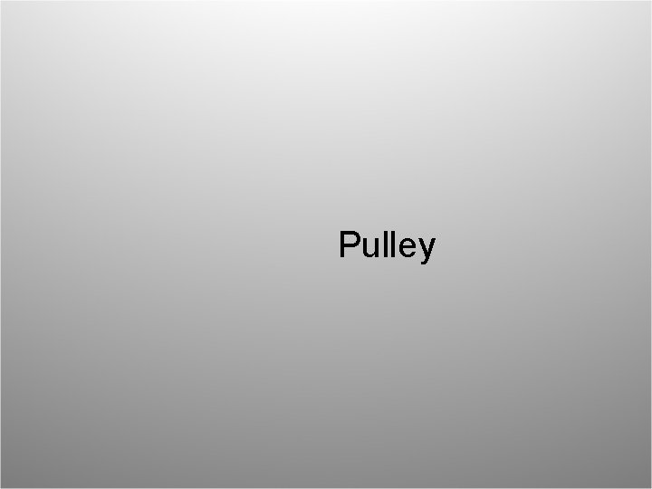 Pulley 