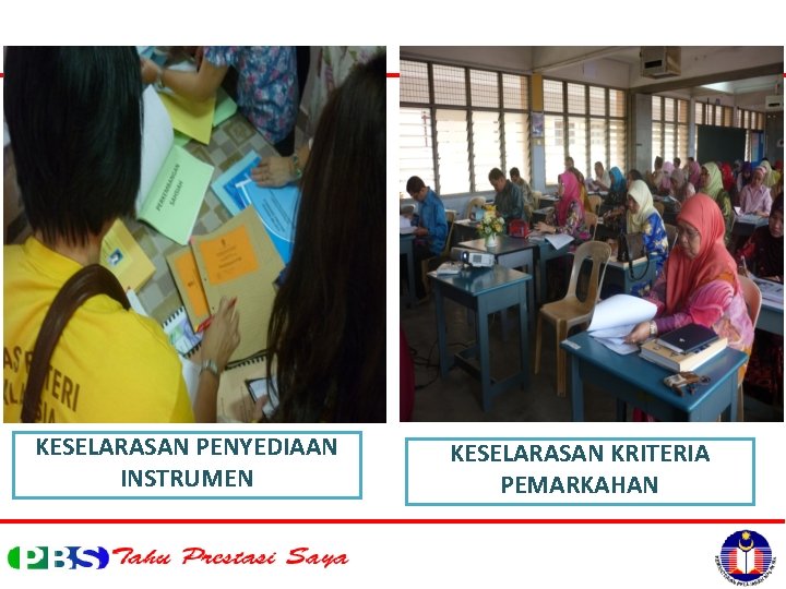 KESELARASAN PENYEDIAAN INSTRUMEN KESELARASAN KRITERIA PEMARKAHAN 