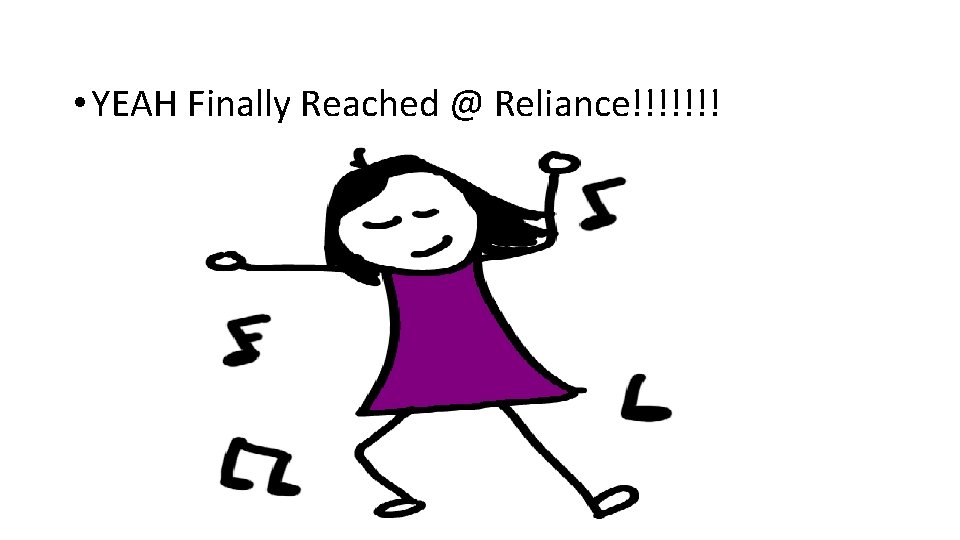  • YEAH Finally Reached @ Reliance!!!!!!! 