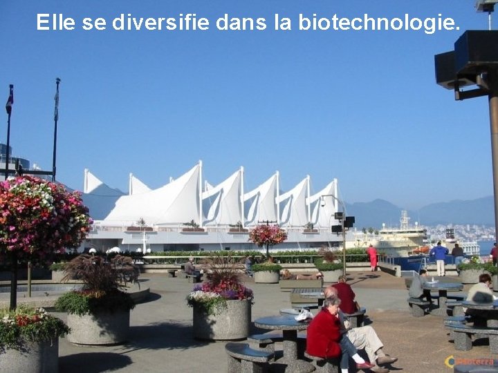 Elle se diversifie dans la biotechnologie. 