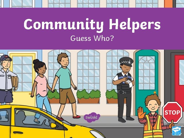 Community Helpers Guess Who? 