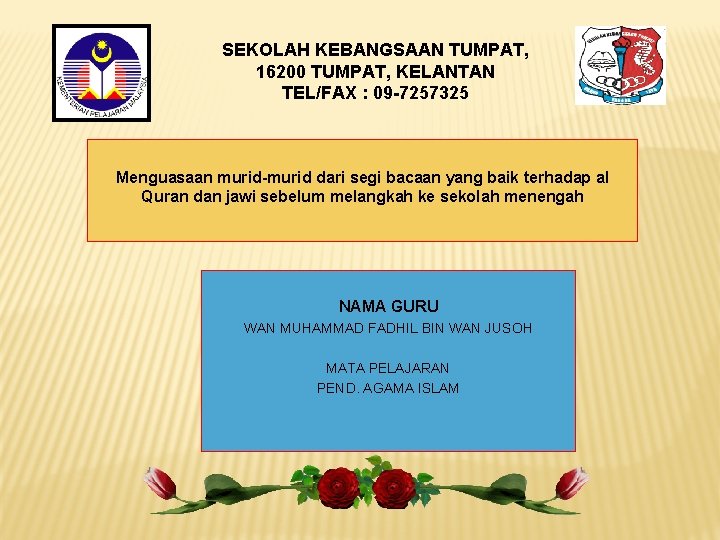 SEKOLAH KEBANGSAAN TUMPAT, 16200 TUMPAT, KELANTAN TEL/FAX : 09 -7257325 Menguasaan murid-murid dari segi