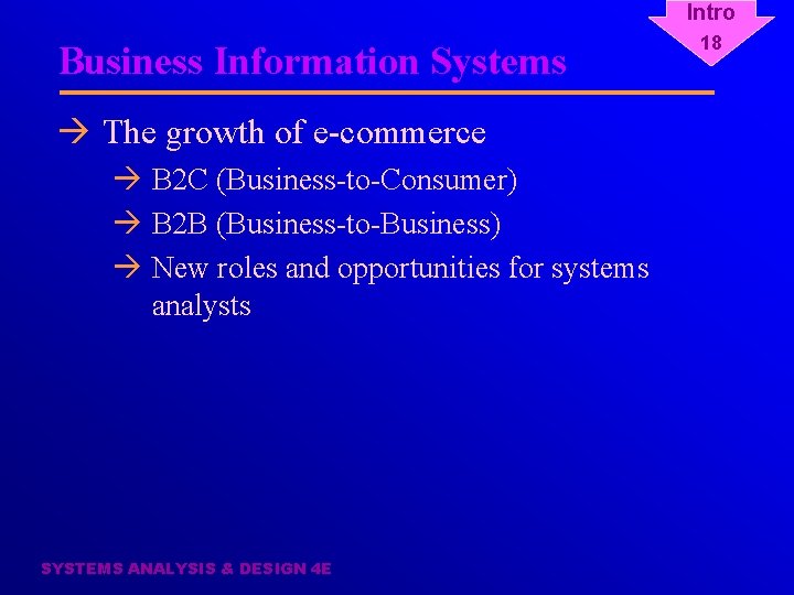 Intro Business Information Systems à The growth of e-commerce à B 2 C (Business-to-Consumer)