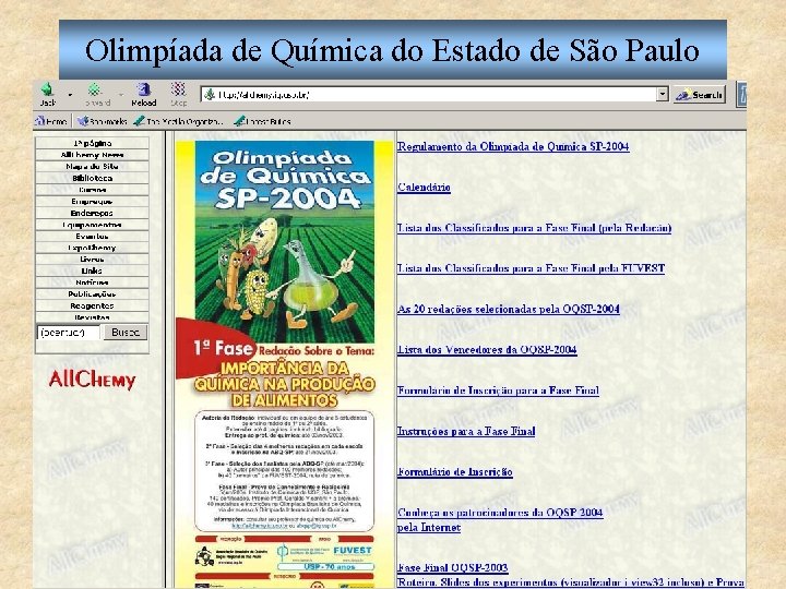 Olimpíada de Química do Estado de São Paulo 