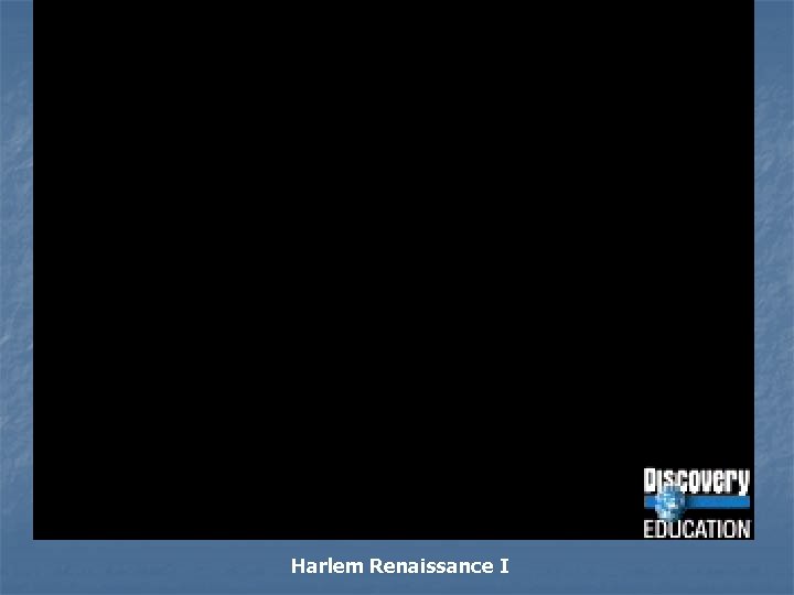 Harlem Renaissance I 